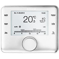 Кімнатний терморегулятор погодозалежний Bosch CW 100 (7738111043) (1420562)