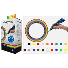 Картридж для 3D ручки Polaroid PLAY PLA, 1.75мм, нитка, 20шт, мікс (PL-2500-00) (1472535)