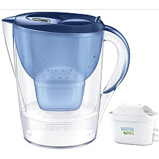 Фільтр-глечик Brita Marella XL Memo MXPro 3.5л (2л води) з фільтр-картриджем, білий (1052778) (1725061)