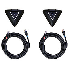 Додаткова мікрофонна пара з 5 м кабелем для систем відеоконференцзв'язку AVer VC520 Pro 2/ FONE540/ VC520 Pro (1575302)