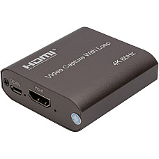 Пристрій захоплення відео PowerPlant HDVC5 HDMI 4k/60hz (CA914166)