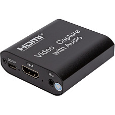 Пристрій захоплення відео PowerPlant HDVC4 HDMI Audio, 4k/30hz (CA914159)