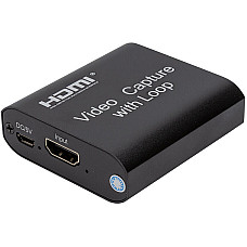 Зовнішня карта відеозахоплення PowerPlant HDMI 4k/30hz (HDVC3) (1565460)