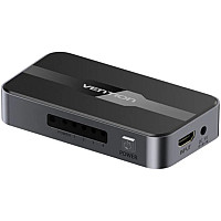Сплітер HDMI 1.4 FHD 4K 30Hz 3D, 1x4 ports чорний Vention (A12B0-EU)