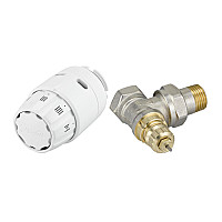 Комплект термостатичний Danfoss RA-FN + RAS-C2, 1/2", RA, кутовий