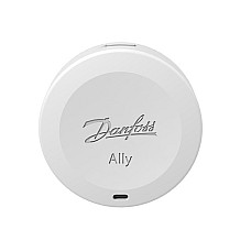 Датчик Danfoss Ally Room Sensor, кімнатний, виносний, CR2450, Zigbee, білий (014G2480) (1608264)