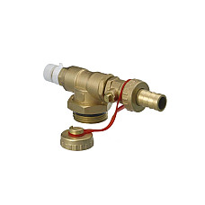 Торцева секція Danfoss FHF-EM, ручний відвідник повітря
