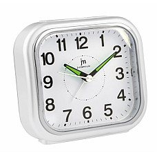Настільний годинник Lowell будильник, білий (JA7103B)