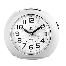 Настільний годинник Lowell будильник, білий (JA7106B)