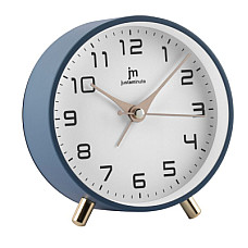 Настільний годинник Lowell будильник, синій (JA7100A)