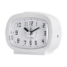 Настільний годинник Lowell будильник, білий (JA7105B)