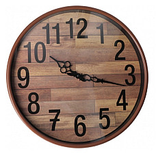 Настінний годинник Optima Antique пластиковий, колір дерева (O52108)