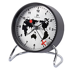 Настільний годинник Lowell будильник, метал (JA7098S)