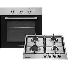 Комплект вбудованої техніки GRANADO GEO 61-0200 inox + GGH 61-104 inox