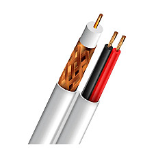 Кабель коаксіальний RG-59+2*0.5 CU 0.8mm Indoor Trinix 305m (1573344)