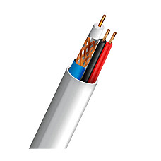 Кабель коаксіальний SL-59+2*0.5 CU 0.8mm Indoor ОS-структура Trinix 305m
