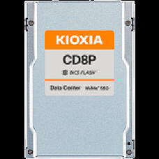 Накопичувач SSD Data Center Read Intensive KIOXIA CD8P-R 7.68TB PCIe Gen5 Single-port (128GT/s) NVMe 2.0, BiCS Flash TLC, 2.5" 15mm U.2, Read/Write: 12000/5500 MBps, IOPS 2000K/200K, DWPD 1