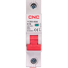 Автоматичний вимикач CNC YCB9-80M 1P C16 6ka (NV821426) (1716669)