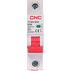 Автоматичний вимикач CNC YCB9-80M 1P C20 6ka (NV821433)