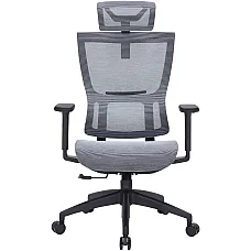 Крісло офісне Officepro Elegant OC660-B-DG-DG Black/Dark Gray