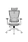 Крісло офісне Officepro Elegant OC660-W-LG-LG White/Light Gray