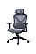 Крісло офісне Officepro AtlasOC630-B-DG-DG Black/Dark Gray