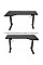 Комп'ютерний стіл Barsky StandUp Corner 1450x850 мм Black (BSTc-01)