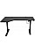 Комп'ютерний стіл Barsky StandUp Corner 1450x850 мм Black (BSTc-01)