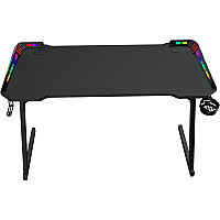 Комп'ютерний стіл Xtrike ME DK-05 Gaming Desk RGB Llight Black (DK-05)