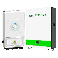 Система зберігання енергії DEYE SUN-6K-SG03LP1-EU-1GS5.1K-LFP-W 6kW 5.12kWh 1BAT LiFePO4 6500 циклів