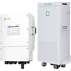 Система зберігання енергії Solis SV-3SL12K1-LDY14.34K1 12kW 14.336kWh 1BAT LiFePO4 6000 циклів