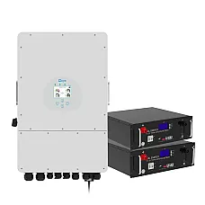 Система зберігання енергії DEYE SUN-10K-SG02LP1-EU-AM3-2GS10.24K-LFP 10kW 10.24kWh 2BAT LiFePO4 6500 циклів