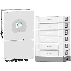 Система зберігання енергії Solarverse SUN-15K-SG01HP3-EU-AM2-STACK100-6-30.72kW-LFP 15kW 30.7kWh 1BAT LiFePO4 6000 циклів