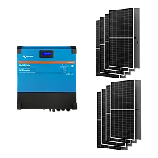 Система автономного живлення однофазна (Victron Energy Multi RS Solar 48/6000/100-450/80 + AIKO G645-MCH7 5.3 кВт2Dw)