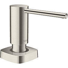 Дозатор для мийних засобів Hansgrohe A71, 500мл, сталевий (40468800) (1602433)