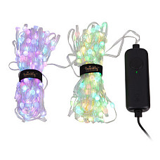 Гірлянда Twinkly Smart LED Dots Lights RGB 400 Gen II, IP44, 20м, прозорий (TWD400STP-TEU)
