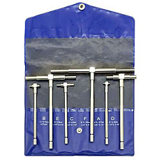 Нутромір Protester телескопічний 8-150мм, 6 штук, сумка (TGSB8150)