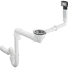 Сифон Hansgrohe D16-10 для мийки, білий