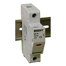 Запобіжник BENY BR-30 DC 1P 1000В 30А з LED-індикатором (BR-30-1P1000VDC30A)