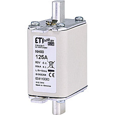 Запобіжник ETI, NH-00 Battery 125A 80V DC (4110083) (1622997)