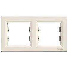РАМКА ДВОМІСНА ГОРИЗОНТАЛЬНА (Schneider Electric Asfora EPH5800223) (1626476)