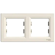 РАМКА ДВОМІСНА ГОРИЗОНТАЛЬНА (Schneider Electric Asfora EPH5800223) (1626476)