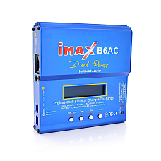 Універсальне ЗУ iMAX B6 12V 220-240V 01-5A LCD балансир від 1 до 15 осередків клем (AGM/GEL/Li-Ion/LiFePO4/NiCa/NiMH) (1793903)