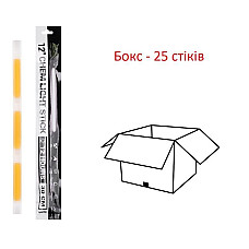Хімічне джерело світла (стік) 2E GS12, 30см, 12 годин, білий - 25 шт (2E-CGS12-WT-BX)