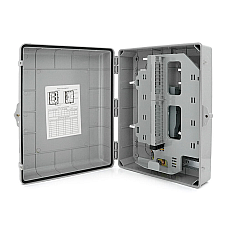 PON - box Merlion ML-OP-S233-SC 48-канальний, SC Simplex adapter, матеріал ABS, IP65 (1638522)