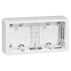 Коробка накладного монтажу Celiane Legrand 2 постова білий (080242) (1623768)