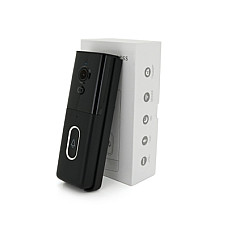 Дверний дзвінок YOSO Wi-Fi video 2MP battery -18650 SD card black (DoorVision-WIFI-02-2)