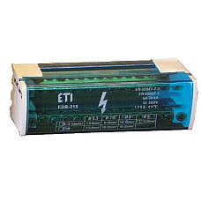 Блок розподільчий ETI, EDB-211 2p, L+PE/N, 125A (11 виходів) (1102301) (1638037)