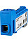 Блок розподільчий ETI, EDBC-1x25-13x2,5/N (63A, 1000V AC/1500V DC, IN: 1x25, OUT: 13x2,5; синій) (1102447) (1638041)
