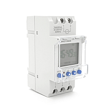 Реле часу Sinotimer TM928RAKL на DIN-рейку LCD програмований змінна батарея 16А 85-265V 87х65х35 мм